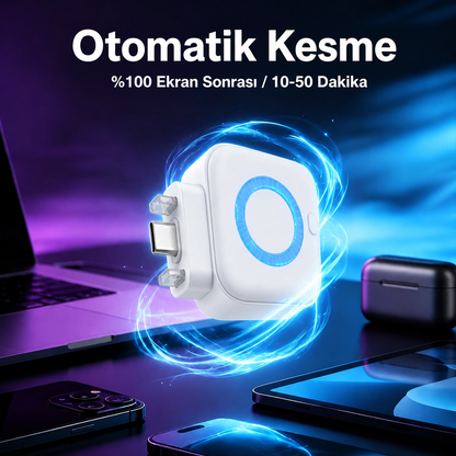 Voltart PowerGuard — Otomatik Şarj Kesme Cihazı (Type-C)